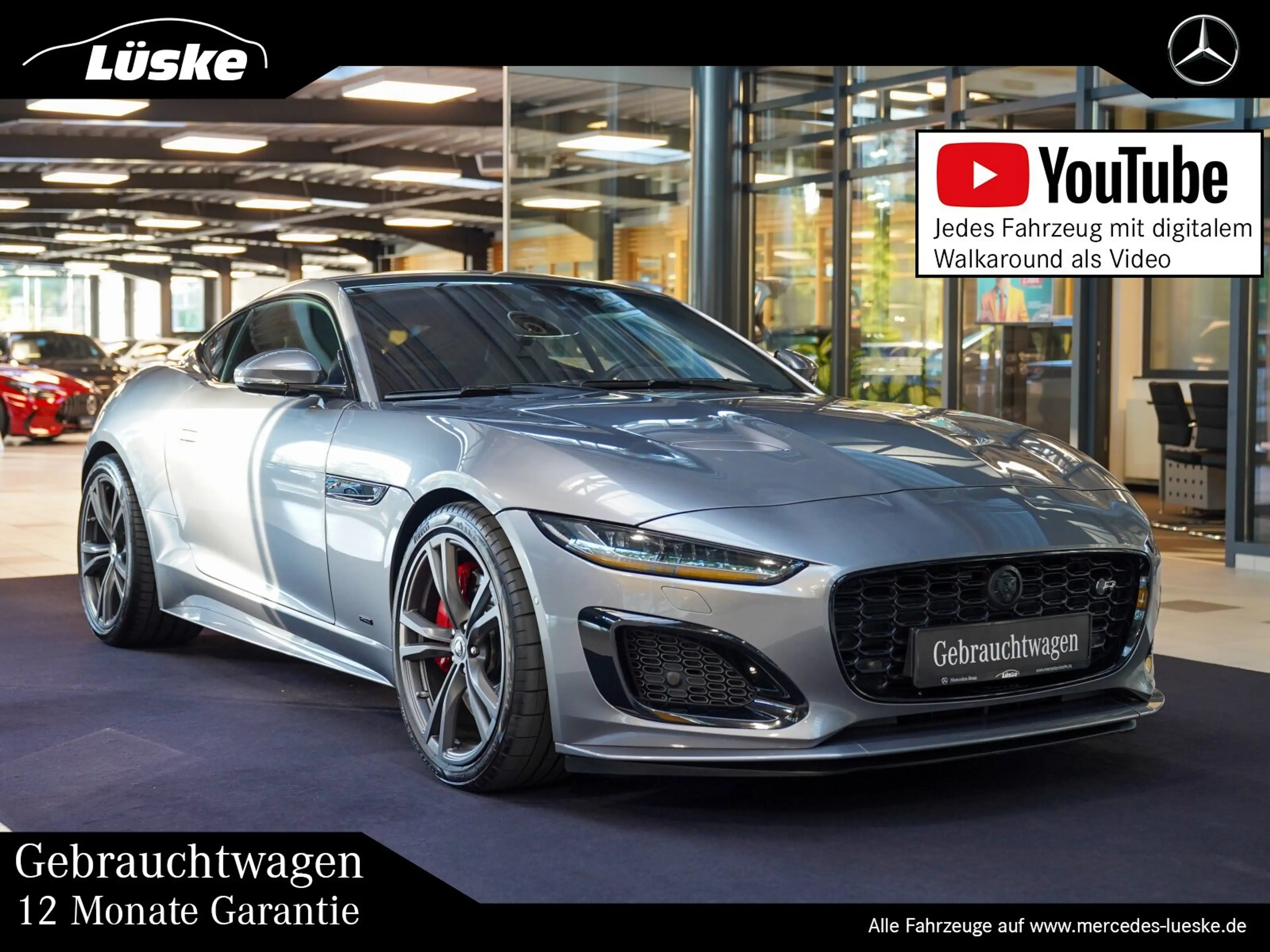 Jaguar F-Type R 5.0 V8 AWD Performance Sitze Pano