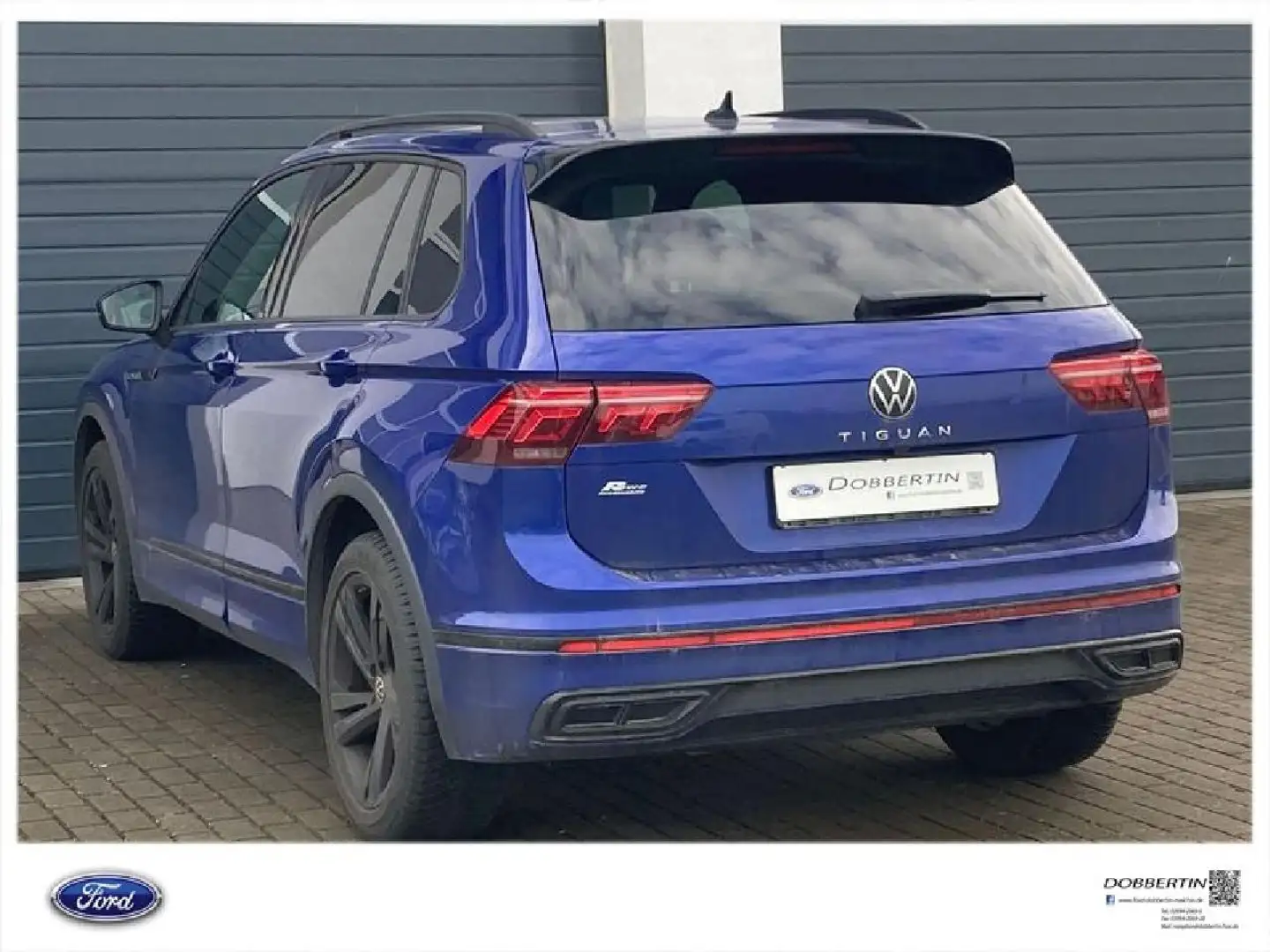 Volkswagen Tiguan R-Line Blau - 2