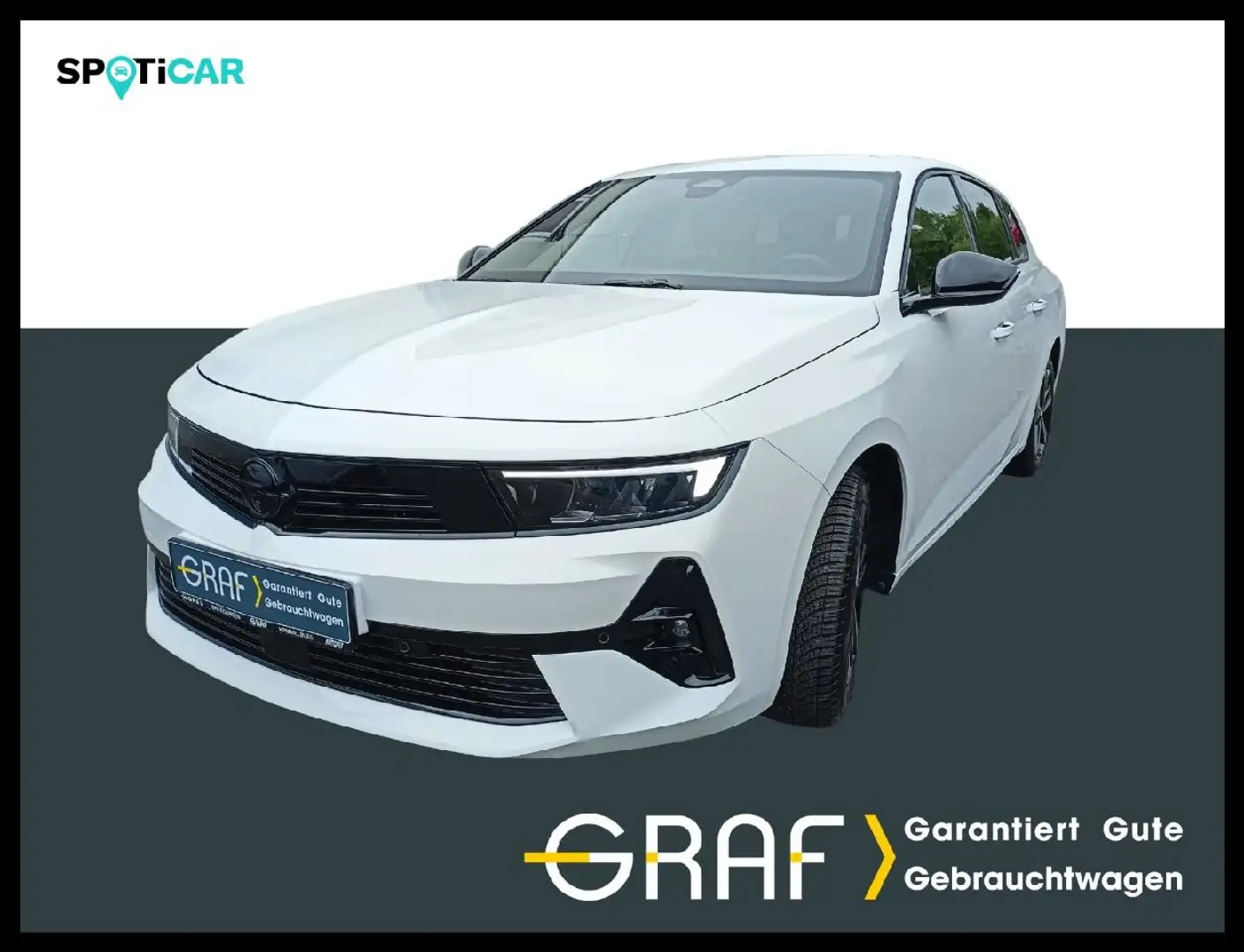 Opel Astra GS *AT8*EPH+360Kam*SiLeHz**LM*LED* Weiß - 1