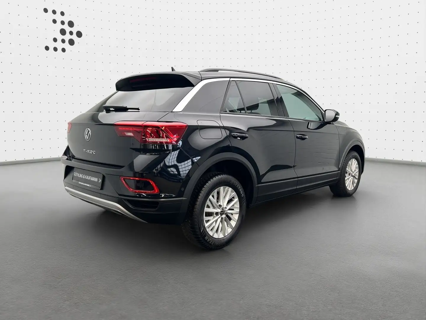 Volkswagen T-Roc T-ROC 1.0 TSI LIFE*LED*PDC*SHZ*NAVI*KLIMA*ALLWET Schwarz - 2