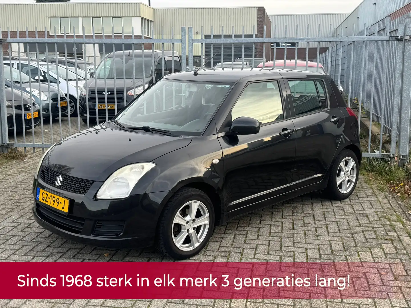 Suzuki Swift 1.3 Comfort 5 deurs 93PK! Vol LEER l Airco l 16' L Noir - 1