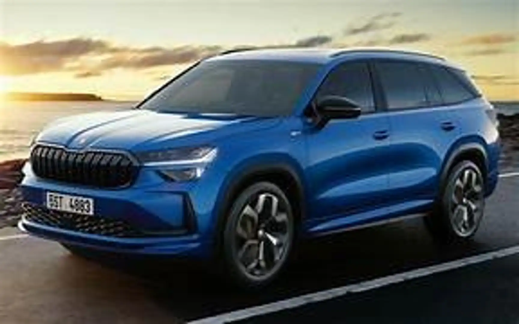 Skoda Kodiaq 1.5 TSI mHEV 110KW DSG Sportline Blauw - 1