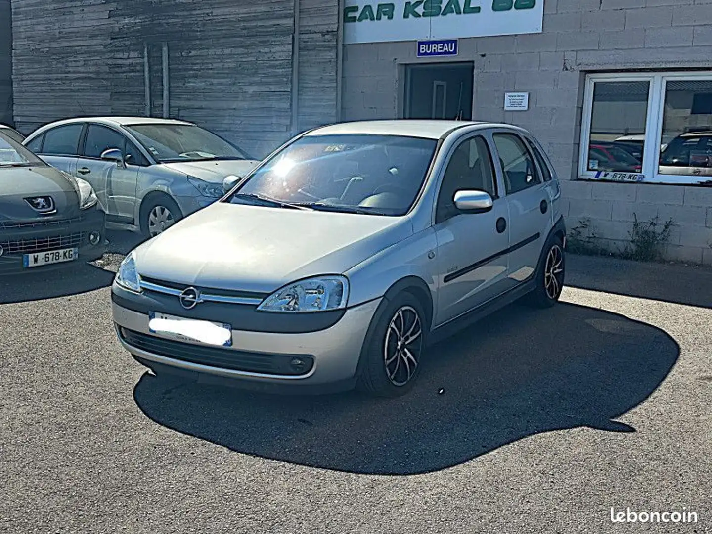 Opel Corsa 1.4 16V ELEGANCE BA 5P Gris - 1