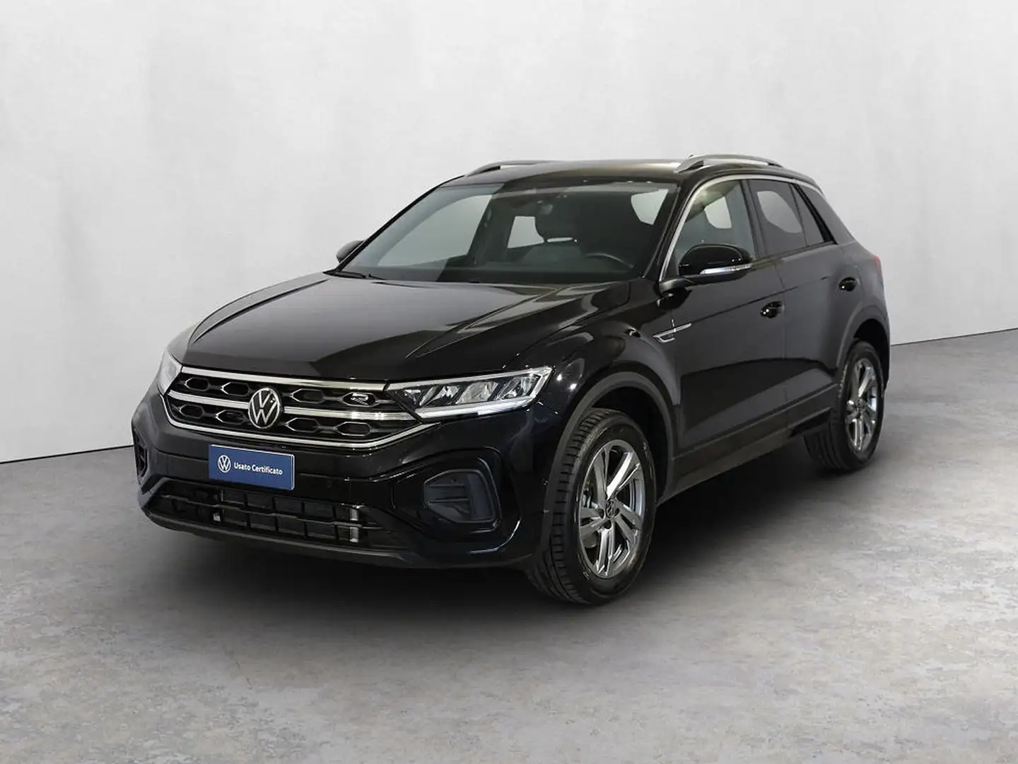 Volkswagen T-Roc 1.5 tsi r-line dsg Schwarz - 1