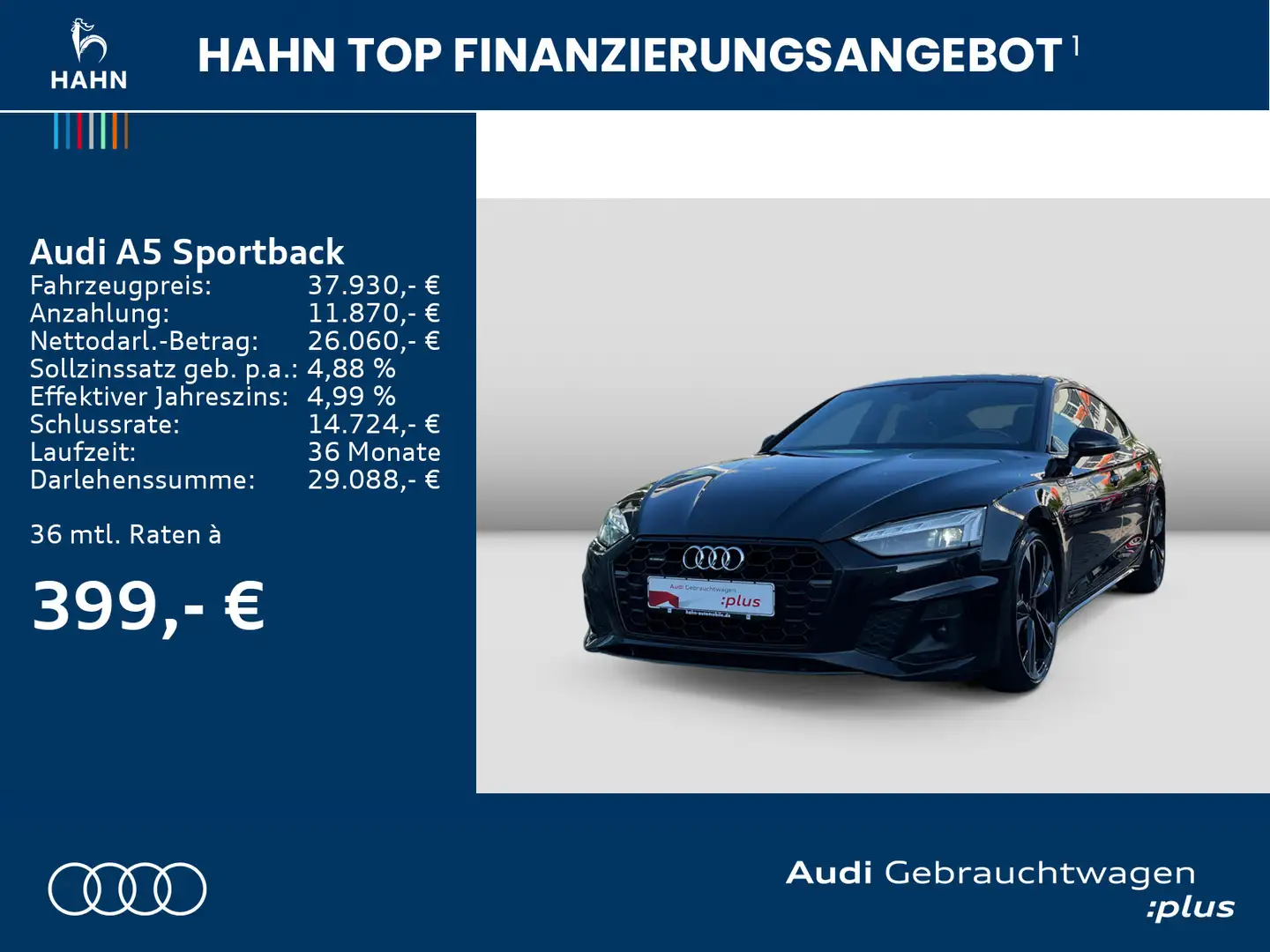 Audi A5 50 TDI quattro tiptronic S line Pan Zwart - 2