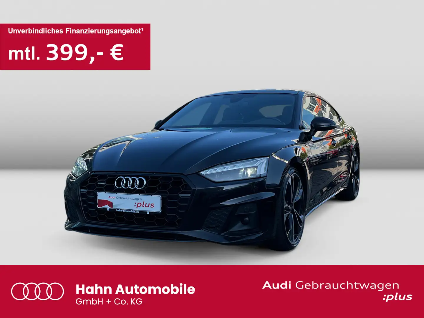 Audi A5 50 TDI quattro tiptronic S line Pan Zwart - 1