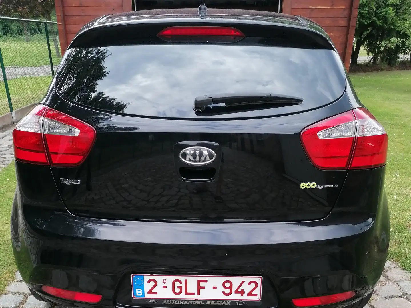 Kia Rio Rio 1.4 CRDI Platinum Edition Zwart - 2