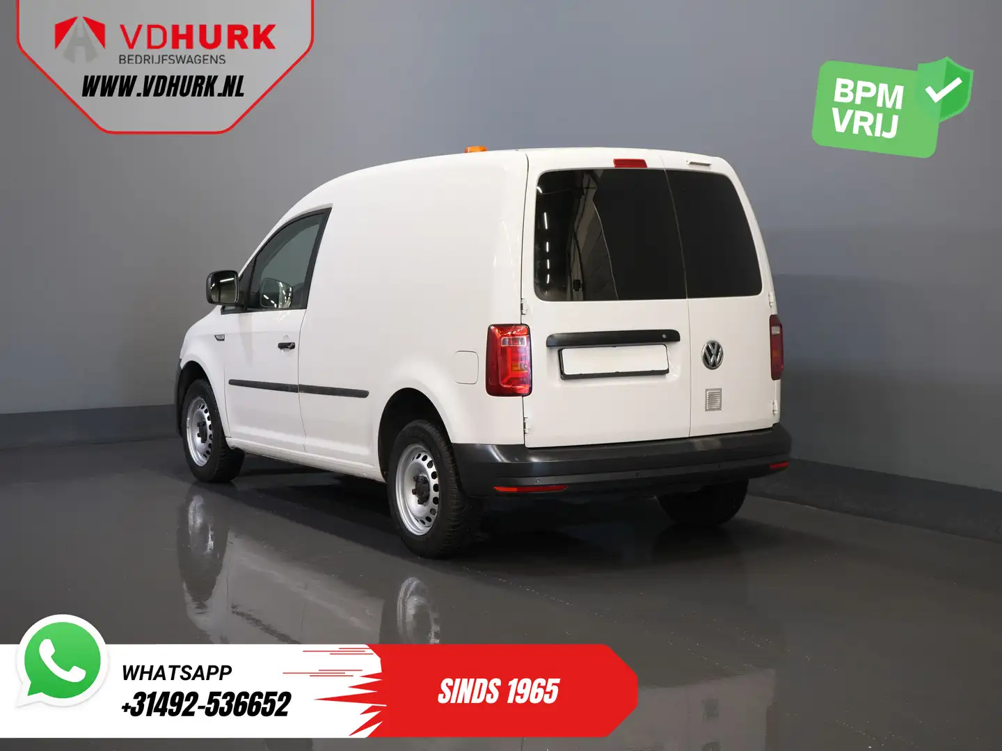 Volkswagen Caddy 1.4 TGI 110 pk DSG Aut. BPM VRIJ! Benzine/LPG/ Nav Blanco - 2
