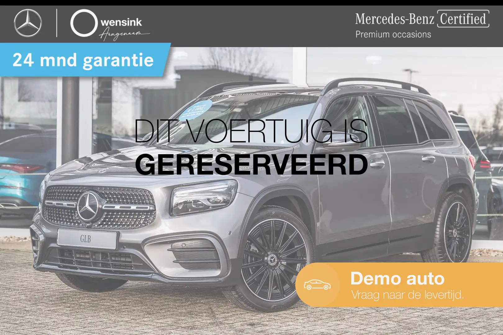 Mercedes-Benz GLB 200 AMG Line | Panoramadak | Night | Burmester | Headu Grau - 1