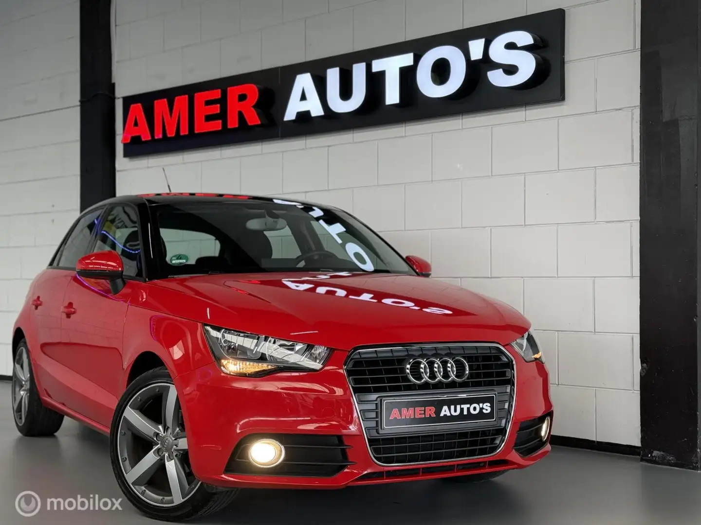 Audi A1 Sportback 1.2 TSI/Pro-S-line/Multmedia/UNIEK lage Rouge - 1