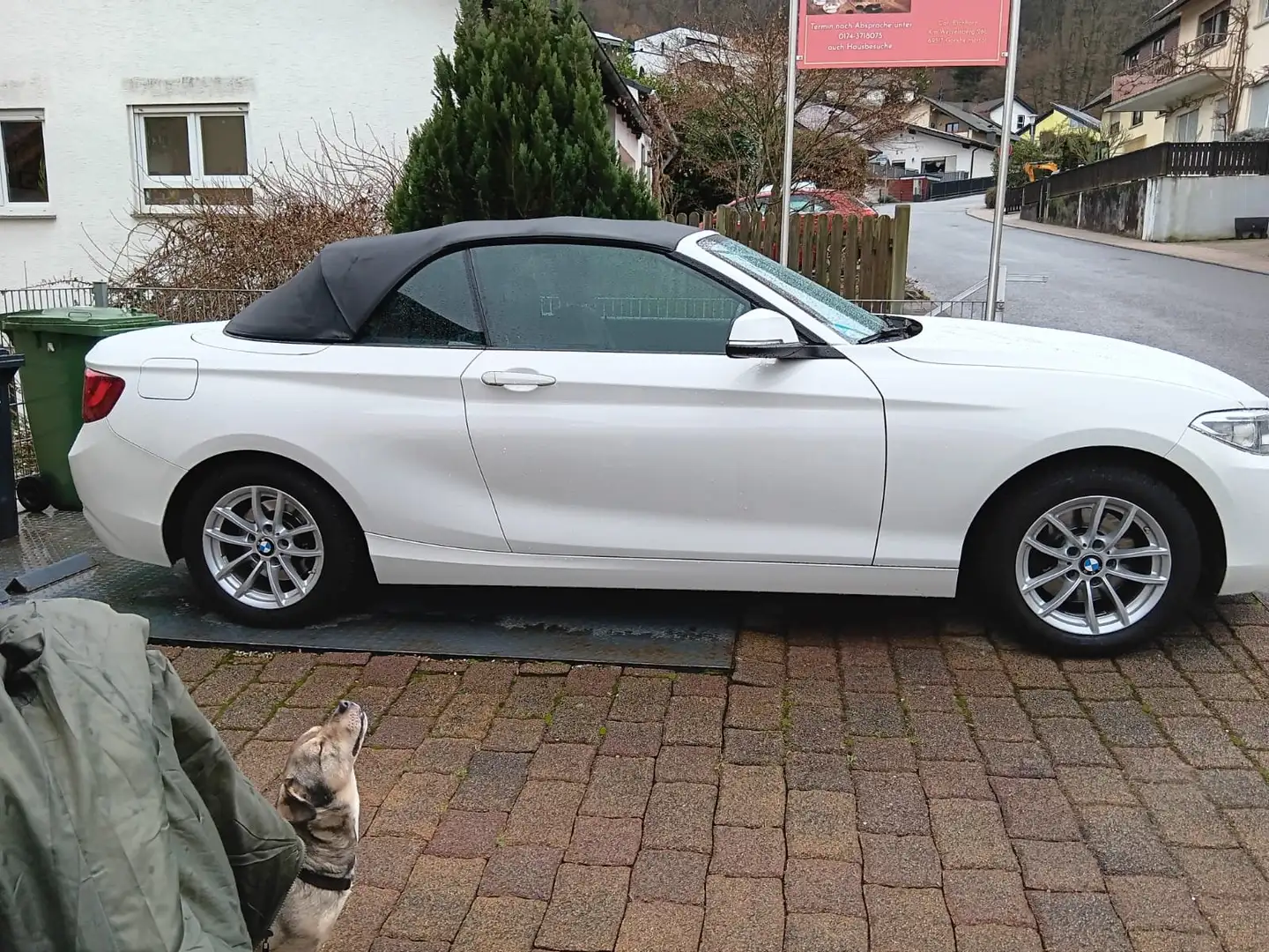 BMW 220 2er Cabrio Diesel 220d Cabrio Weiß - 2