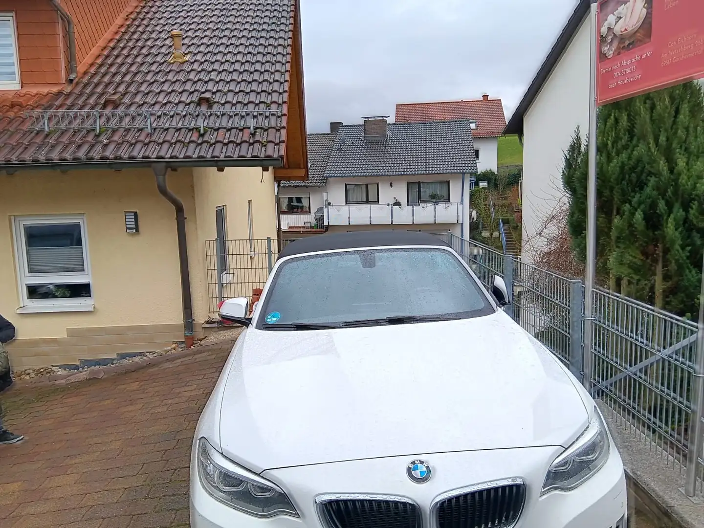 BMW 220 2er Cabrio Diesel 220d Cabrio Weiß - 1