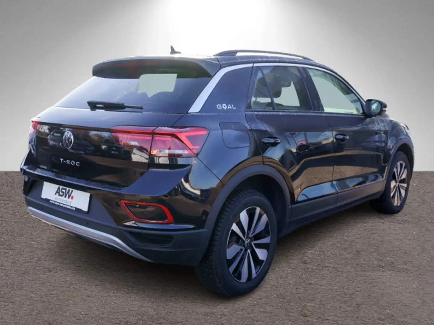 Volkswagen T-Roc GOAL 2.0TDI DSG LED NAVI AHK RFK ACC SHZ Schwarz - 2