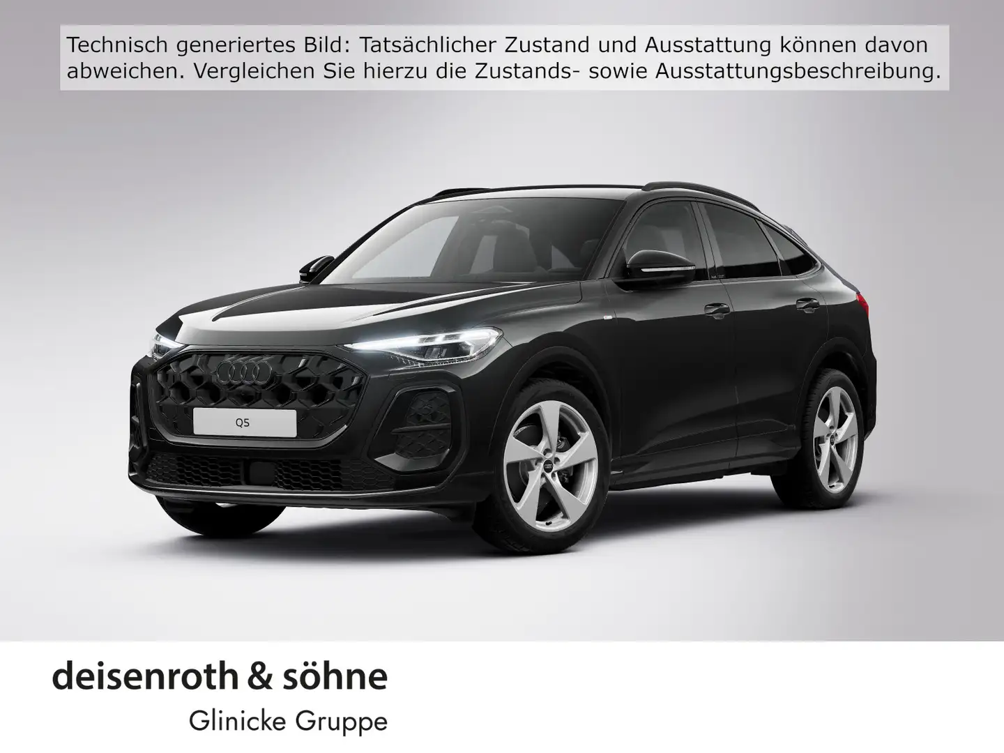 Audi Q5 TFSI qu LED+/Tech+/ACC/Nav/Assist/2 Schwarz - 1