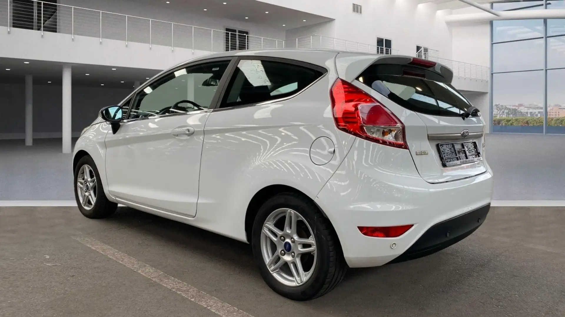 Ford Fiesta Titanium Sitzhz Alus Klimaauto 8-fach Blanc - 2