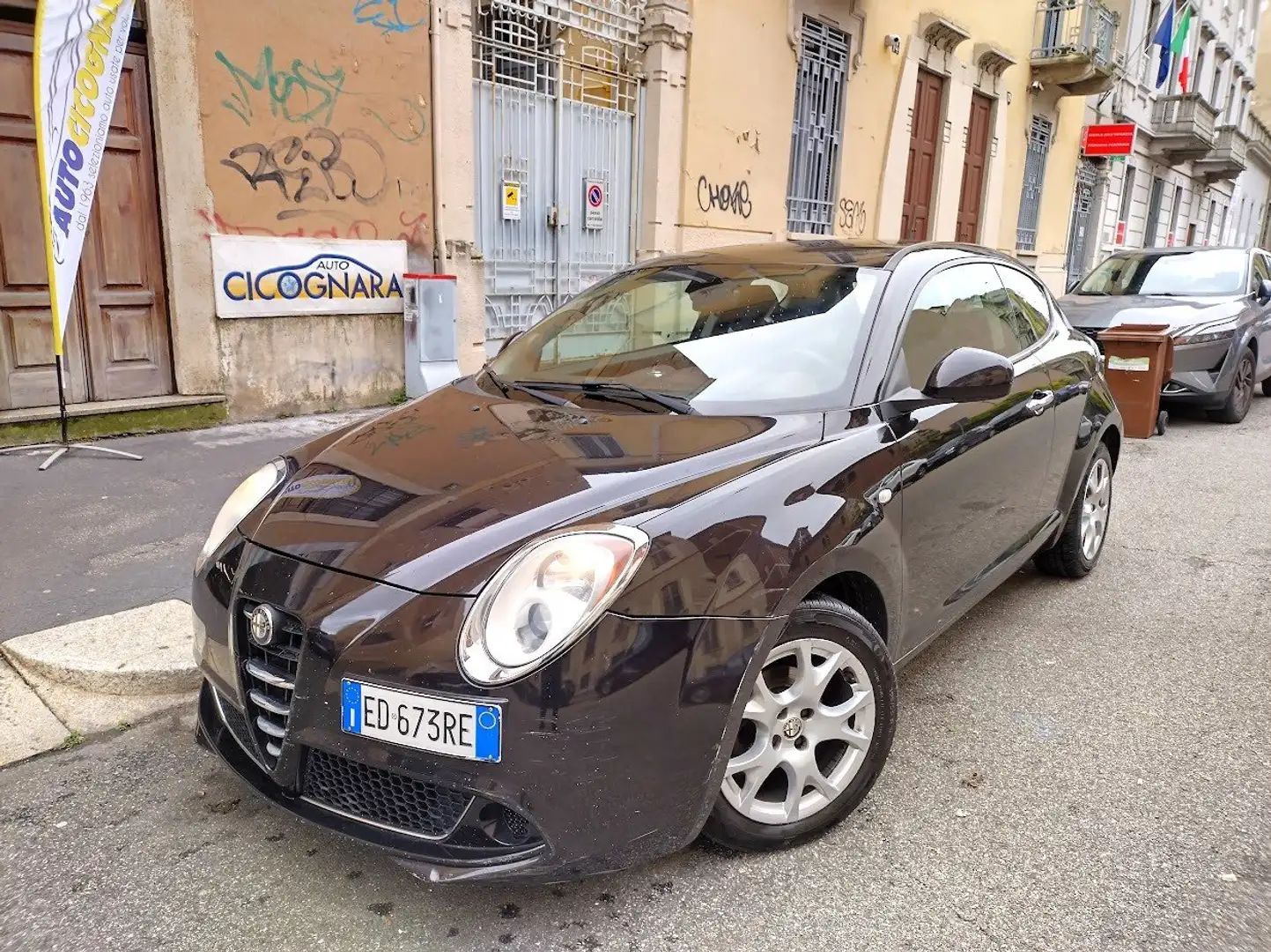 Alfa Romeo MiTo 1.4 m.air Dist. 105cv UNIPROPR. (VEDI NOTE) Black - 1