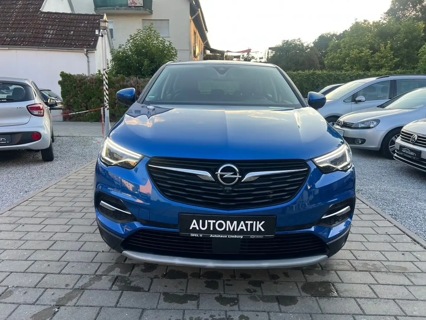 Opel Grandland X Innovation NAVI KAM SHZ PDC T.LEDER Blauw - 2