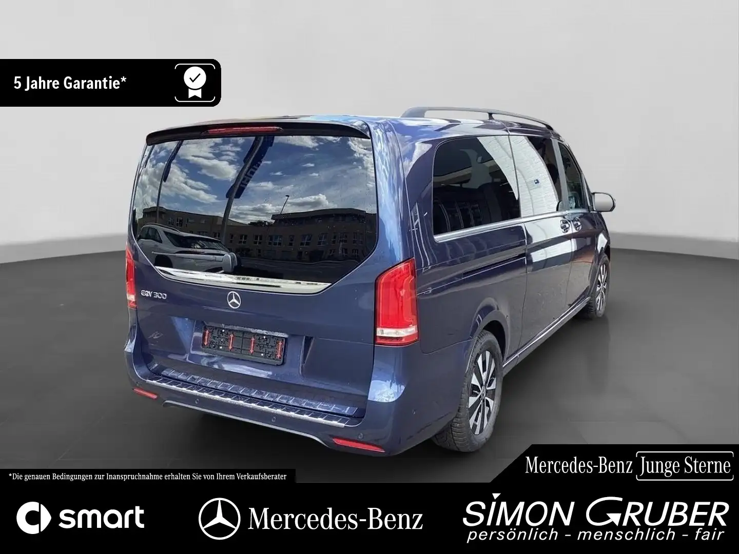 Mercedes-Benz EQV 300 Ava Extra Lang XL Design Airmatic 7Sitze Blau - 2