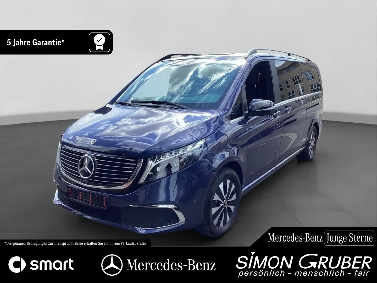 Mercedes-Benz EQV 300 Ava Extra Lang XL Design Airmatic 7Sitze Blau - 1
