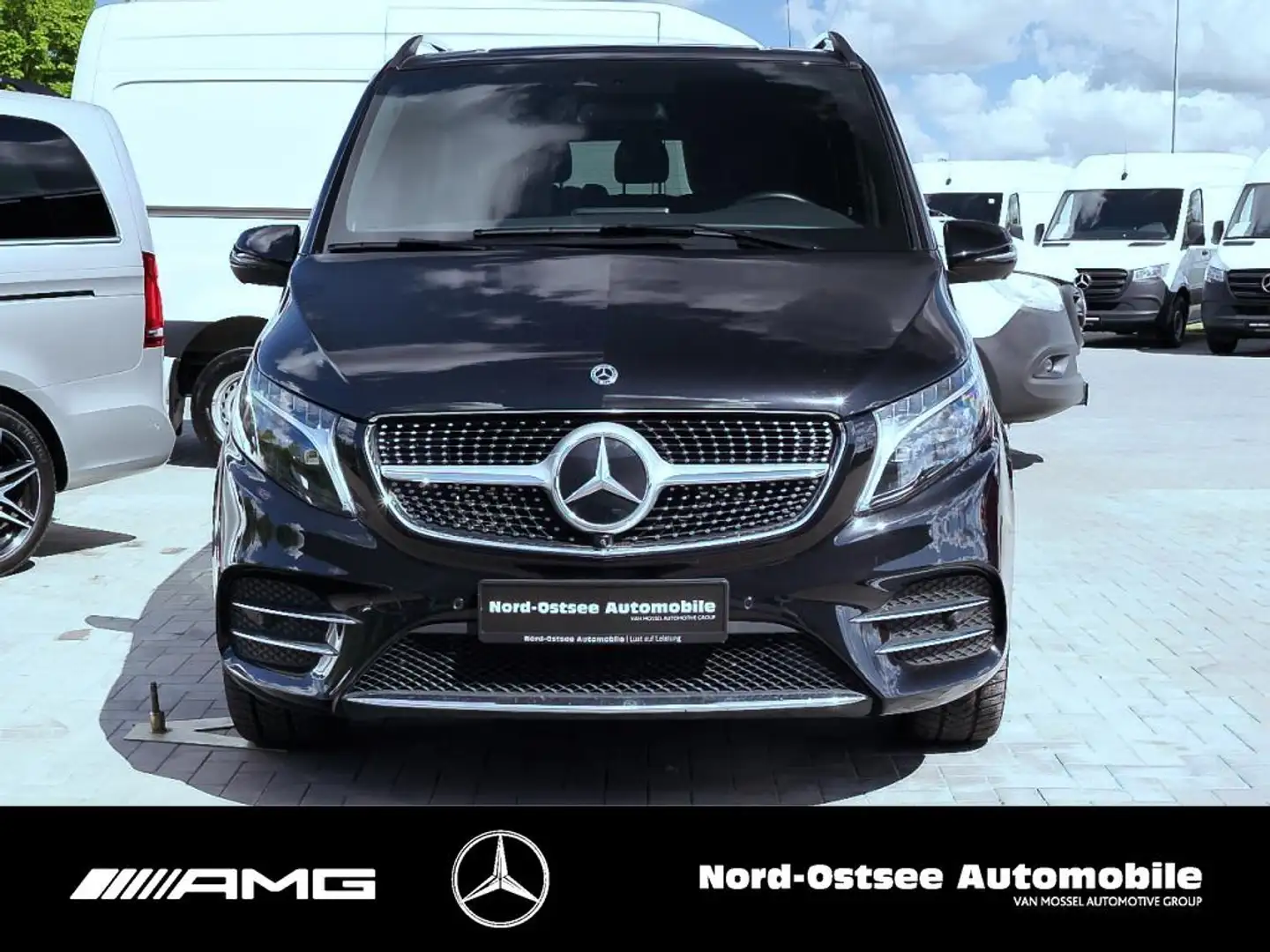 Mercedes-Benz V 300 LANG 4MATIC AMG DISTR AHK STDHZG BURMESTER Noir - 2