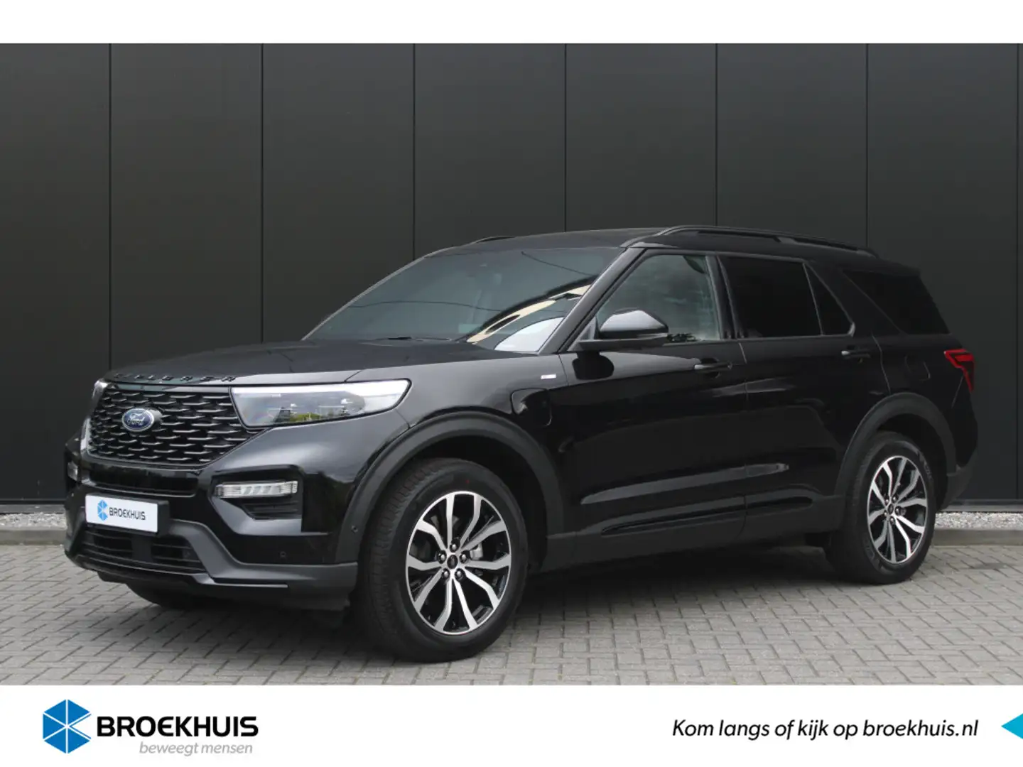 Ford Explorer 3.0 V6 457PK | PHEV ST-Line | Afn. Trekhaak | BTW- Nero - 1