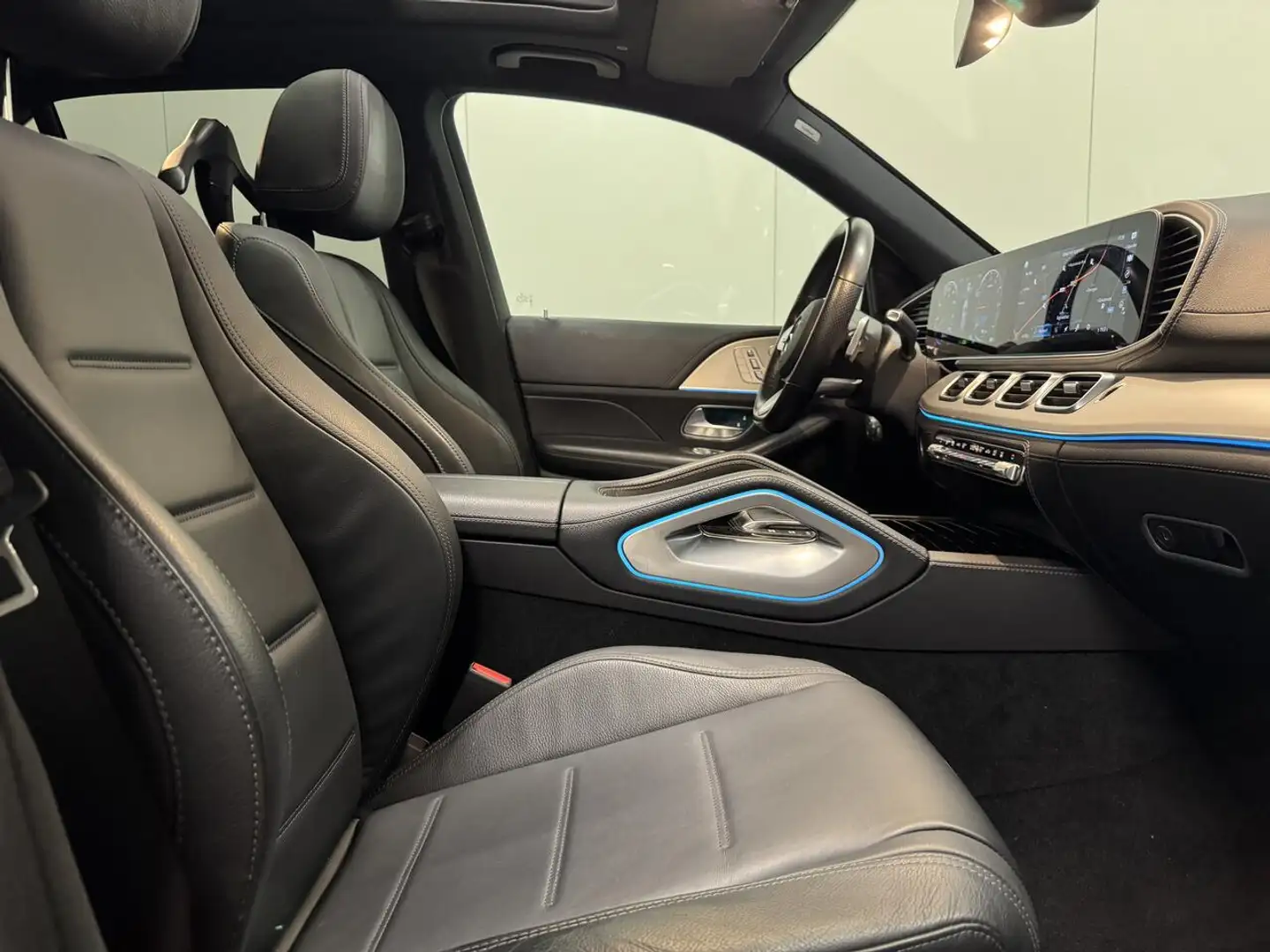 Mercedes-Benz GLE 350 de 4Matic AMG Line - Burmester - Pano - Topstaa... Zwart - 2