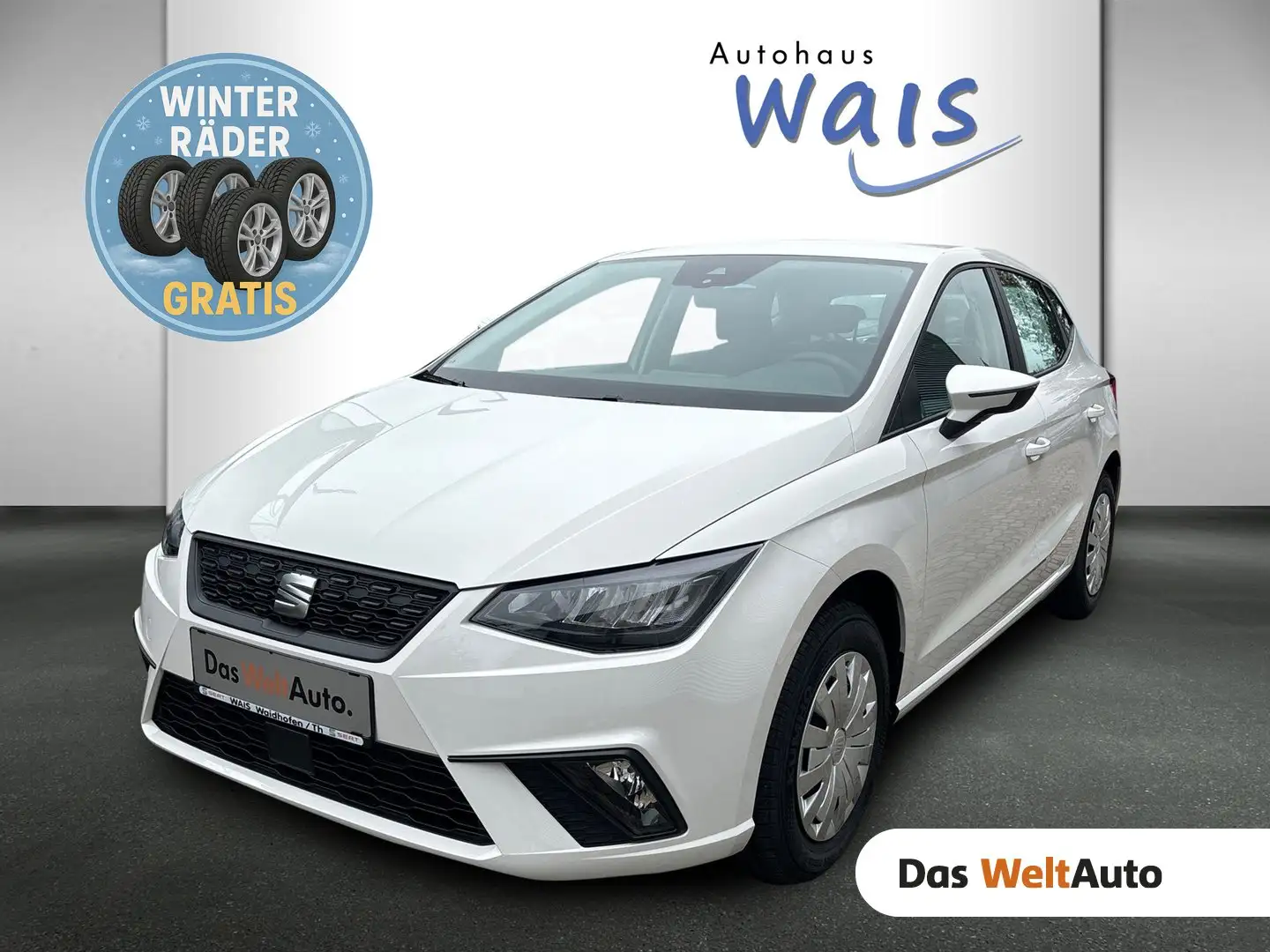 SEAT Ibiza Reference 1.0 TSI Weiß - 1