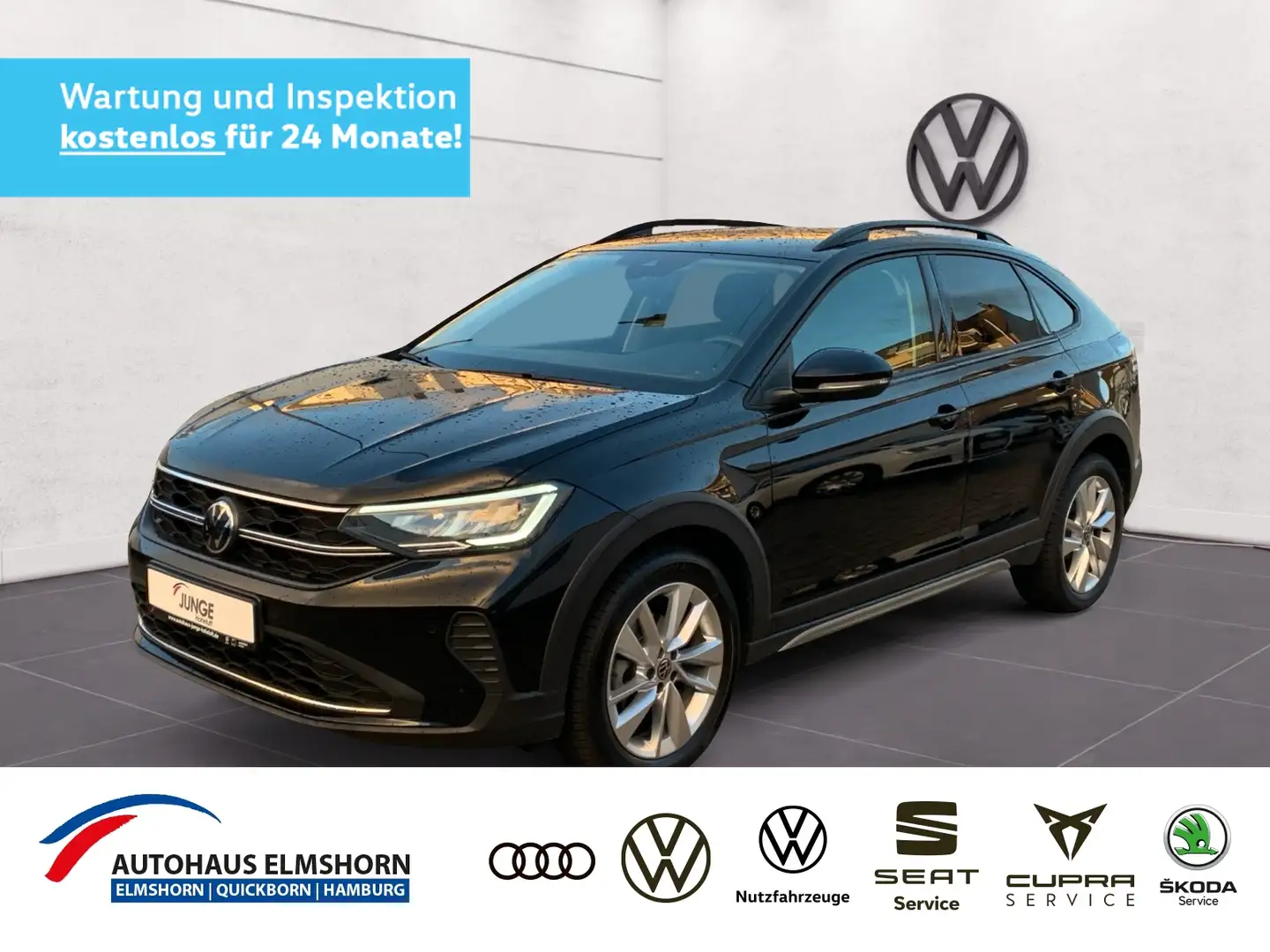 Volkswagen Taigo Move 1.0 TSI DSG AHK NAV KAM ACC GJ-REIF LED PDC Schwarz - 1