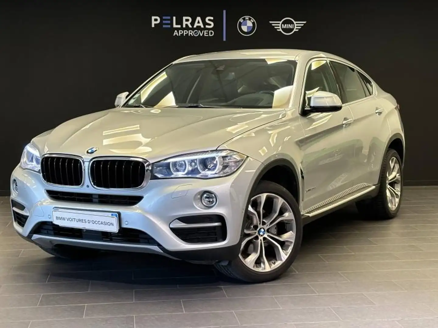BMW X6 xDrive 30dA 258ch Exclusive Argent - 1