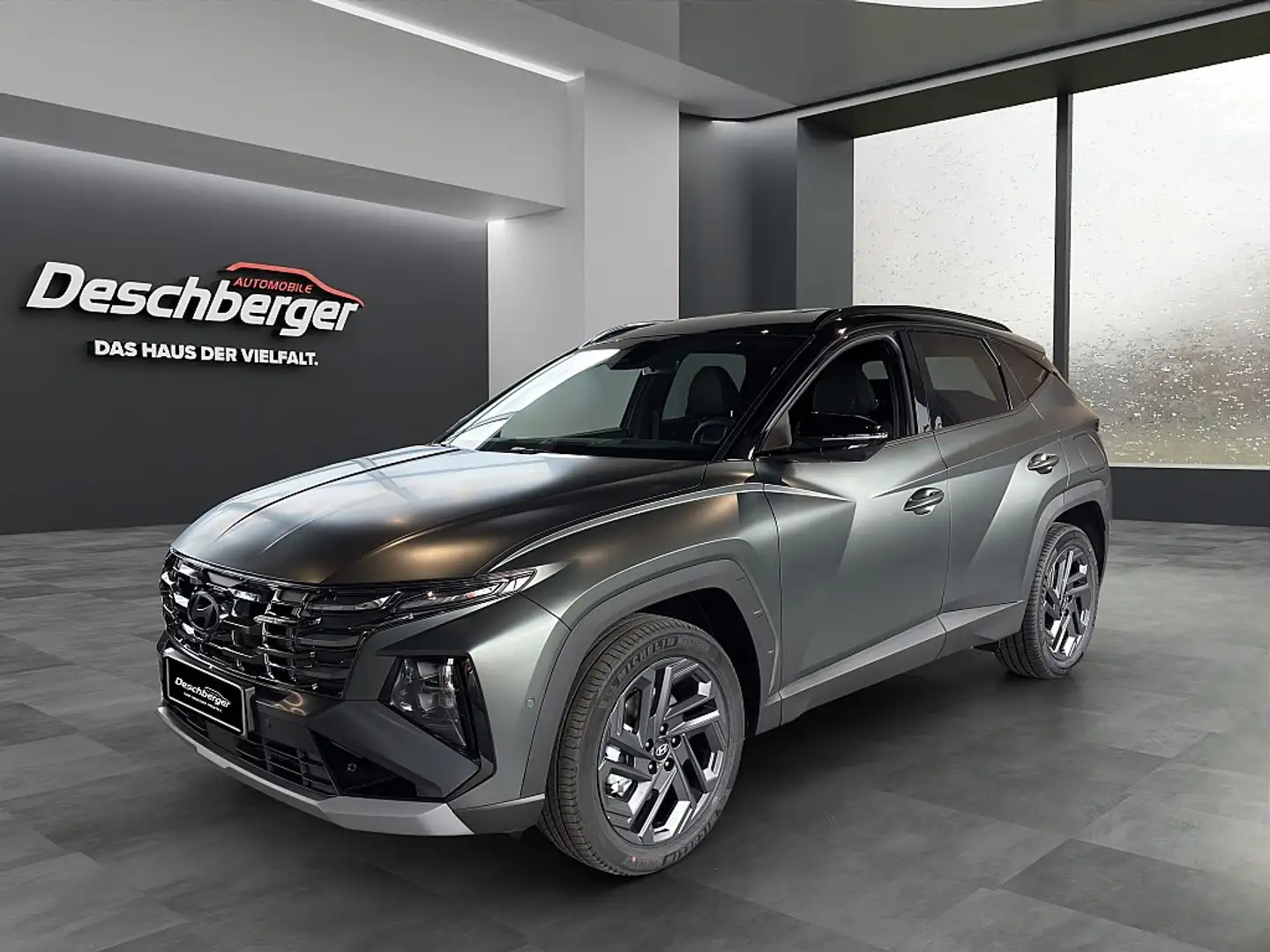 Hyundai TUCSON Tucson 1,6 T-GDI HEV 2WD 20th Anniversary Aut. Grün - 1