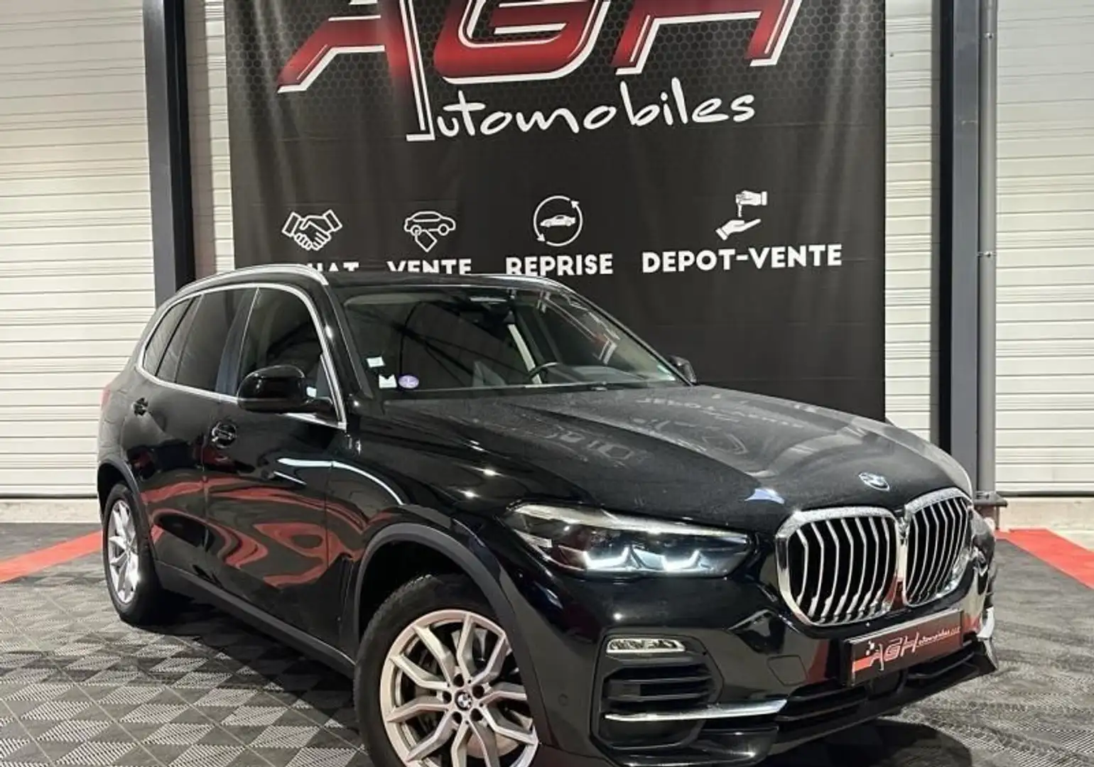 BMW X5 xDrive45e 394ch Lounge 17cv Schwarz - 2