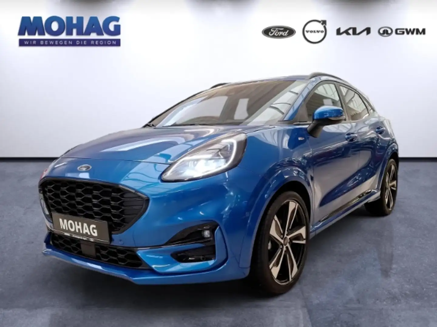 Ford Puma 1.0l Mild Hybrid ST-Line X *Park-Pilot vo+hi*  -EU Blau - 1