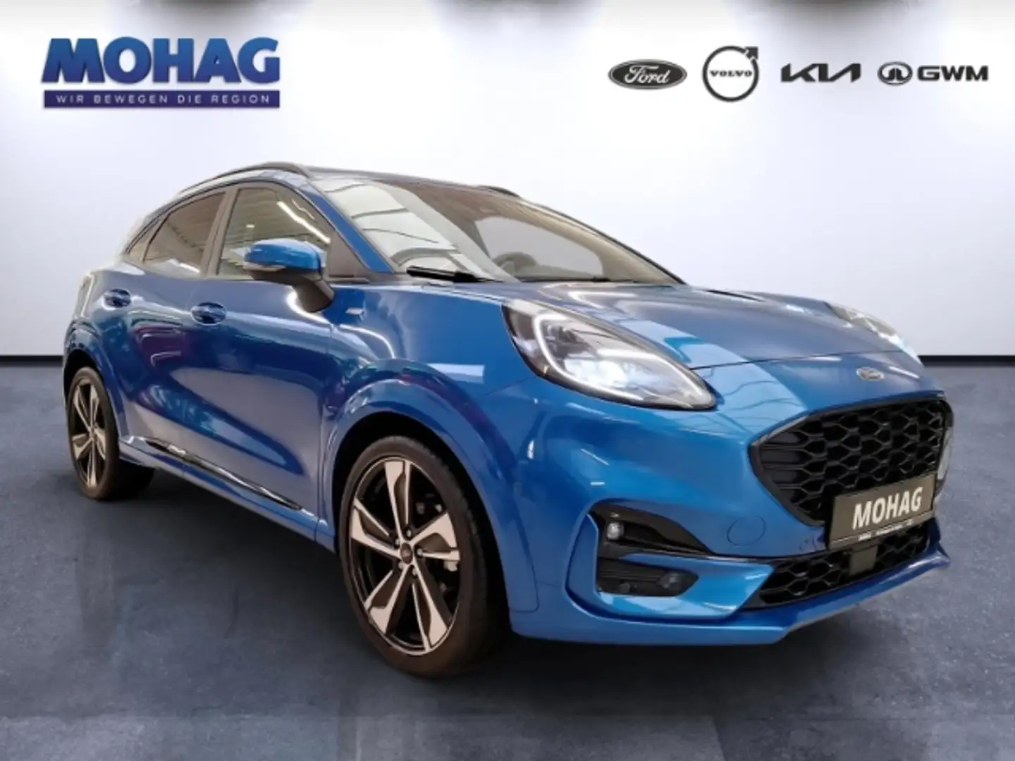 Ford Puma 1.0l Mild Hybrid ST-Line X *Park-Pilot vo+hi*  -EU Blau - 2