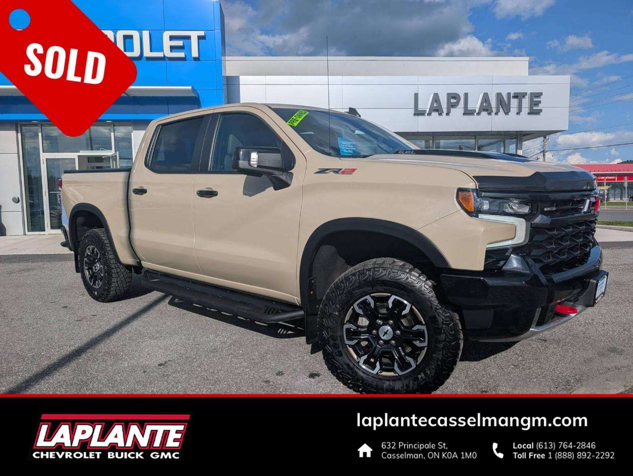 2023 Chevrolet Silverado 1500 ZR2 Sunroof // Heads Up Display // Certified Pre O