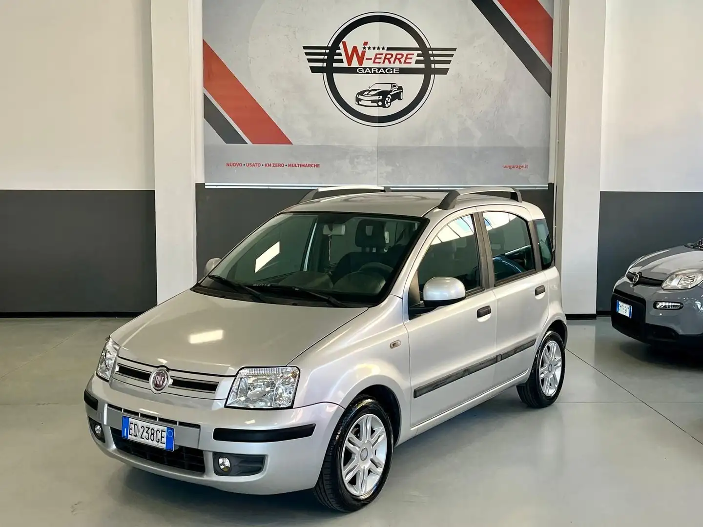 Fiat Panda Panda II 2003 1.2 Dynamic 69cv E5 Argent - 1