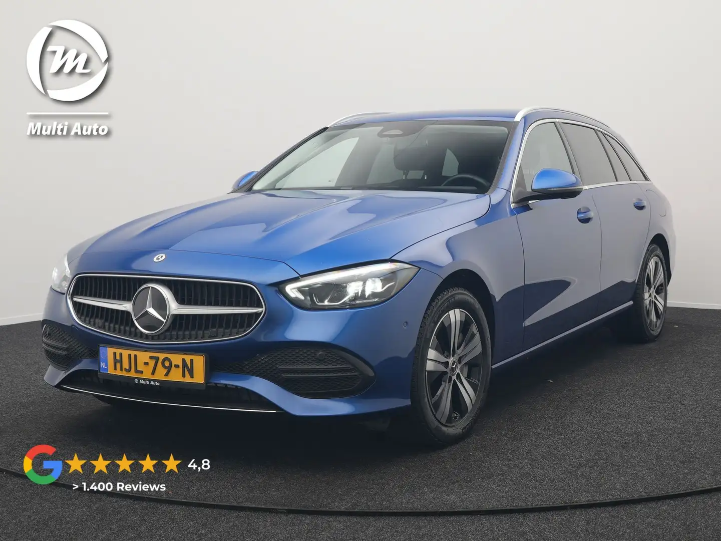 Mercedes-Benz C 300 Estate e Plug In Hybrid 320pk NIEUW MODEL | PHEV | Blauw - 1