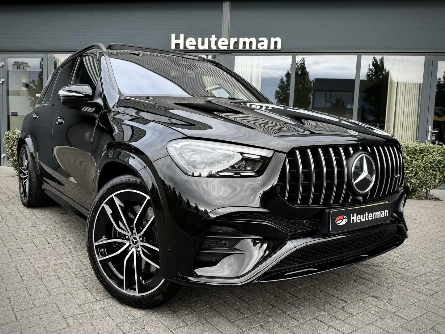 Mercedes-Benz GLE 350 de 4MATIC AMG Face lift/ Pano/ Grijs kenteken Noir - 1