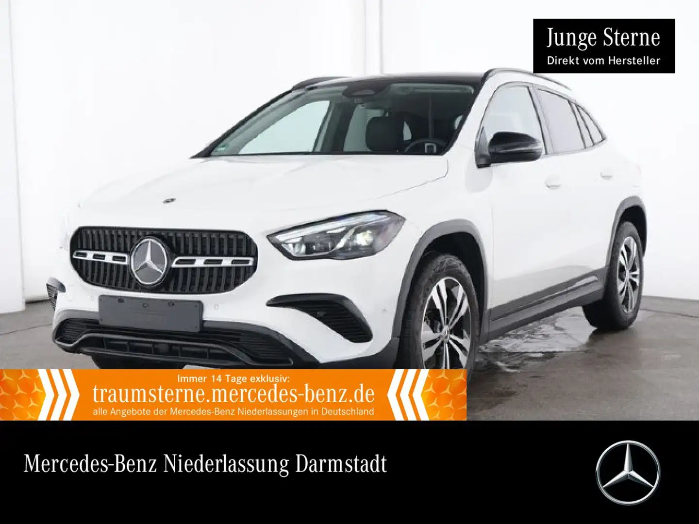 Mercedes-Benz GLA 200 d PROGRESSIVE+NIGHT+PANO+MULTIBEAM+KAMERA Weiß - 1