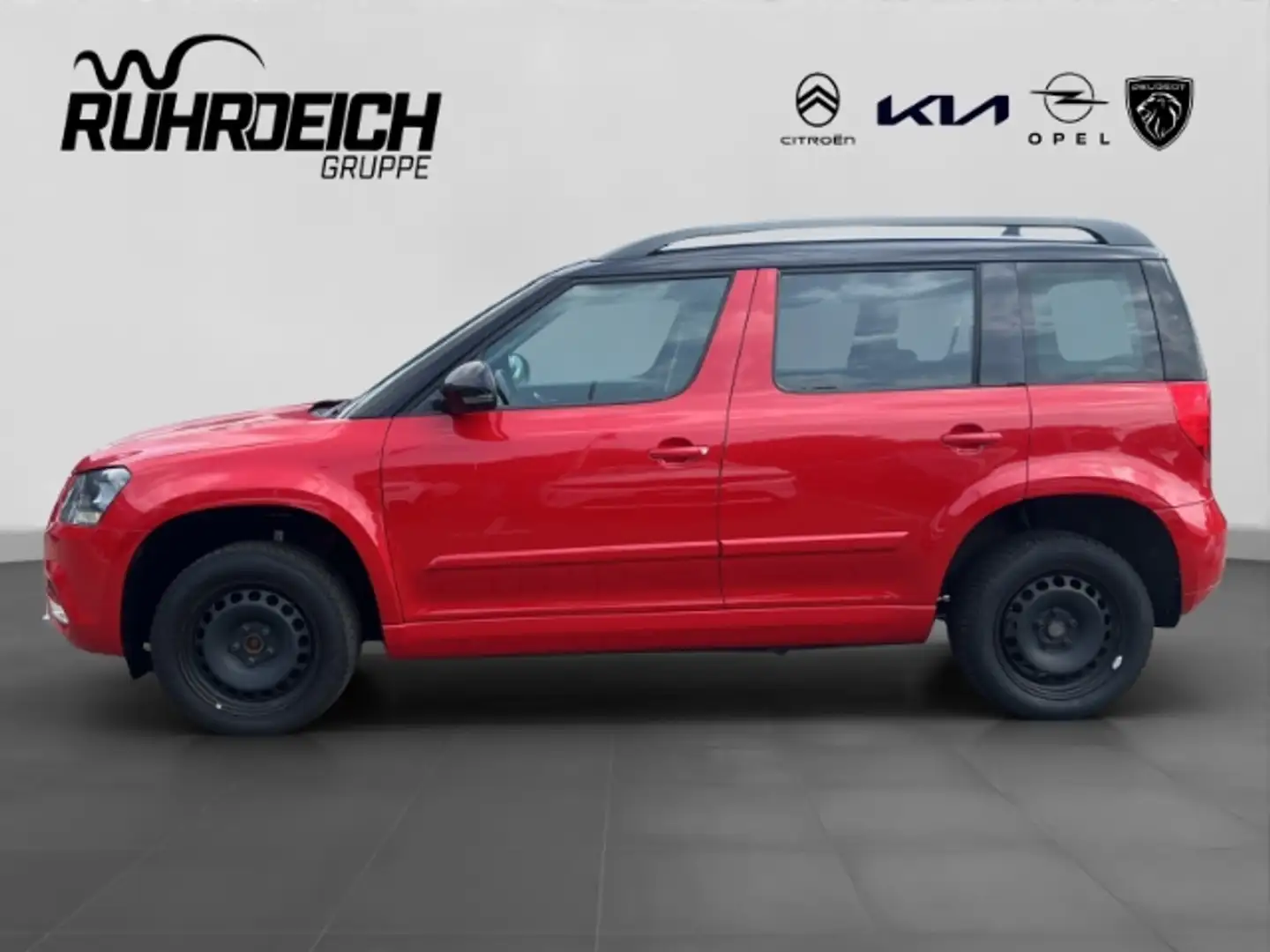 Skoda Yeti Ambition AHK-abnehmbar Navi 2-Zonen-Klimaautom SHZ Red - 2