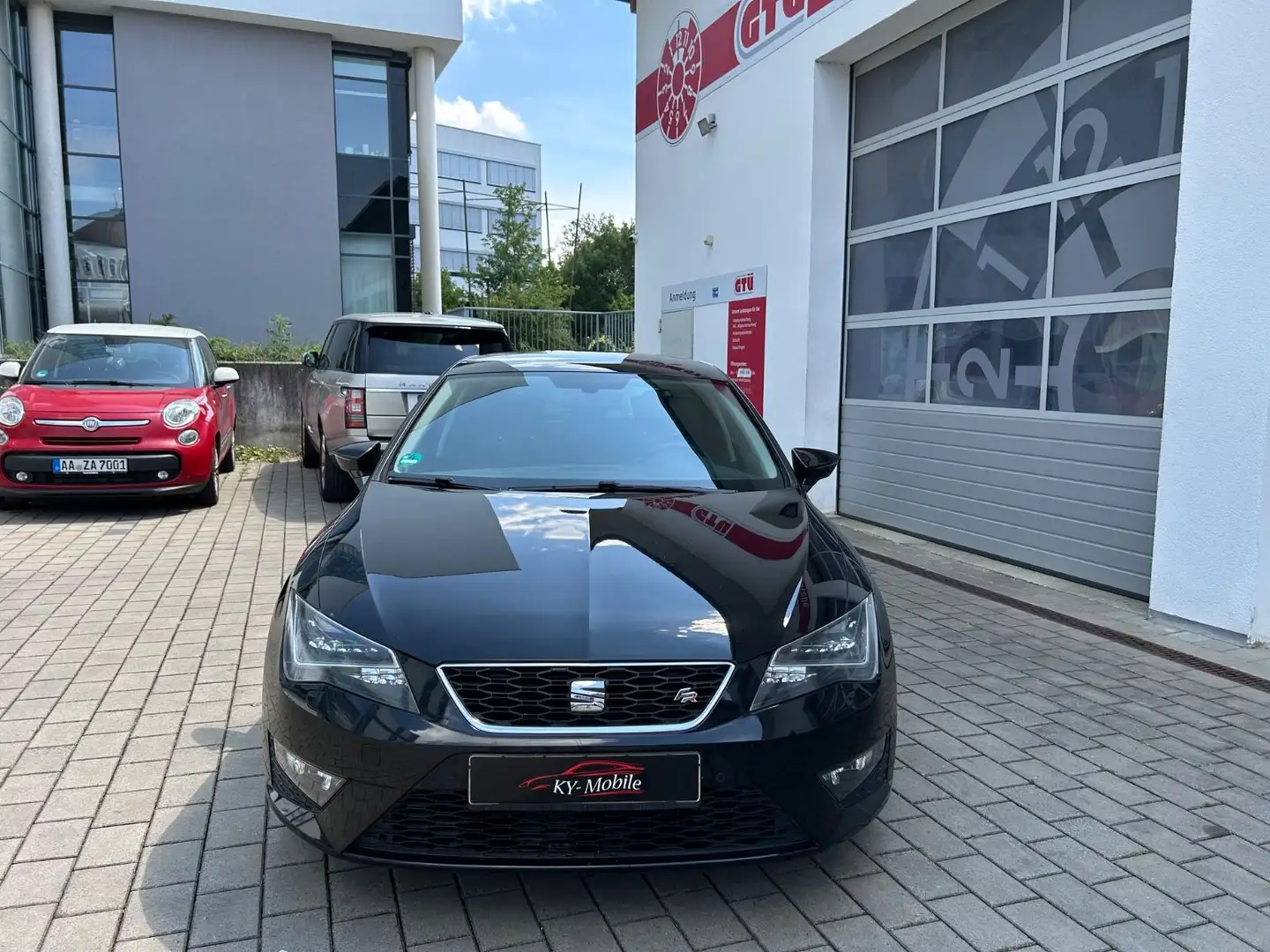 SEAT Leon FR 2.0 TDI /LED /NAVI/Teilleder Noir - 2