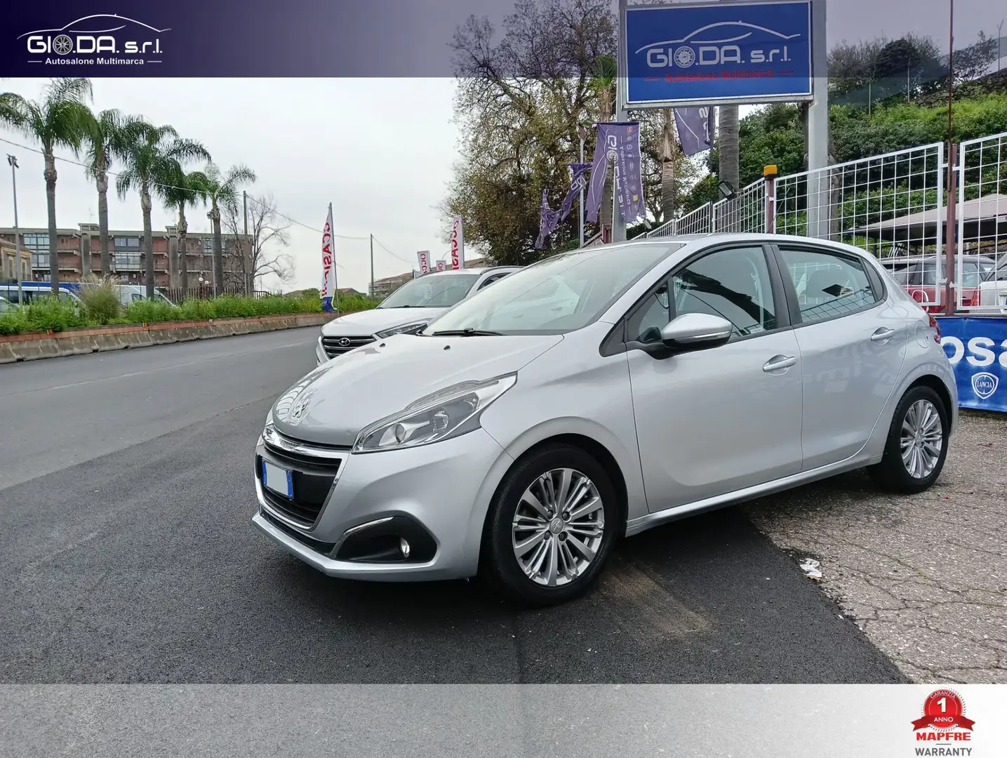 Peugeot 208 82cv 5p. GPL Active Grijs - 1