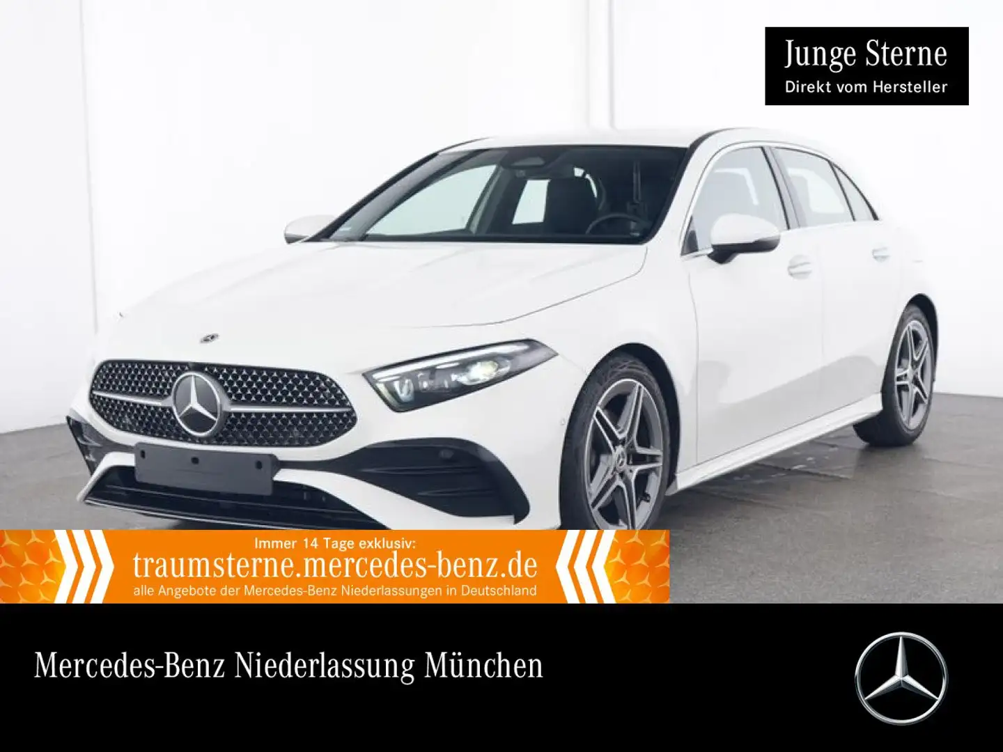 Mercedes-Benz A 200 AMG+MULTIBEAM+KAMERA+KEYLESS+7G Blanco - 1