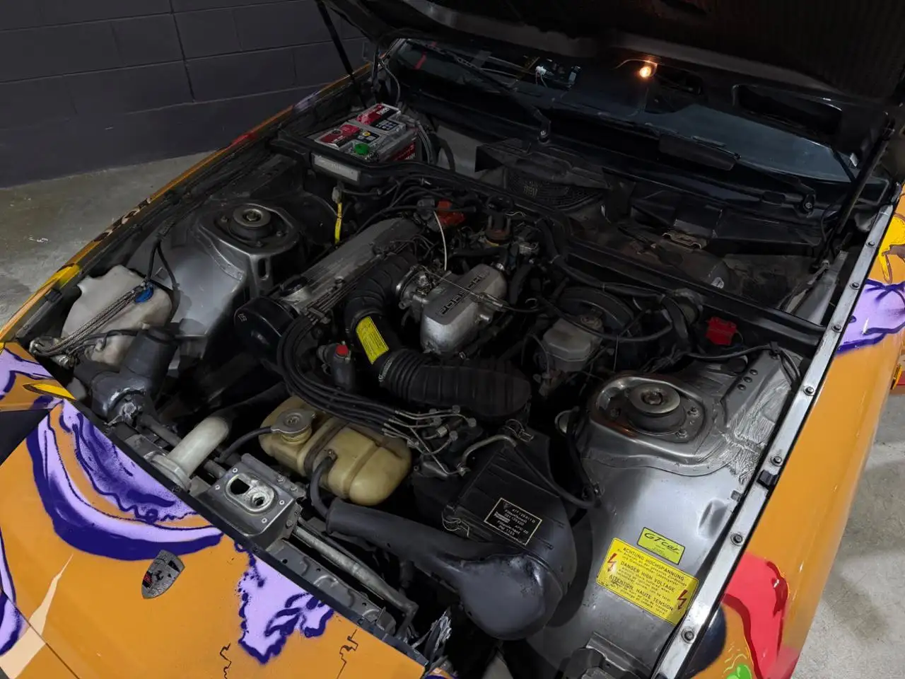 Porsche 924 DIPINTA A MANO DA STEFANO ADAMO, foto 11