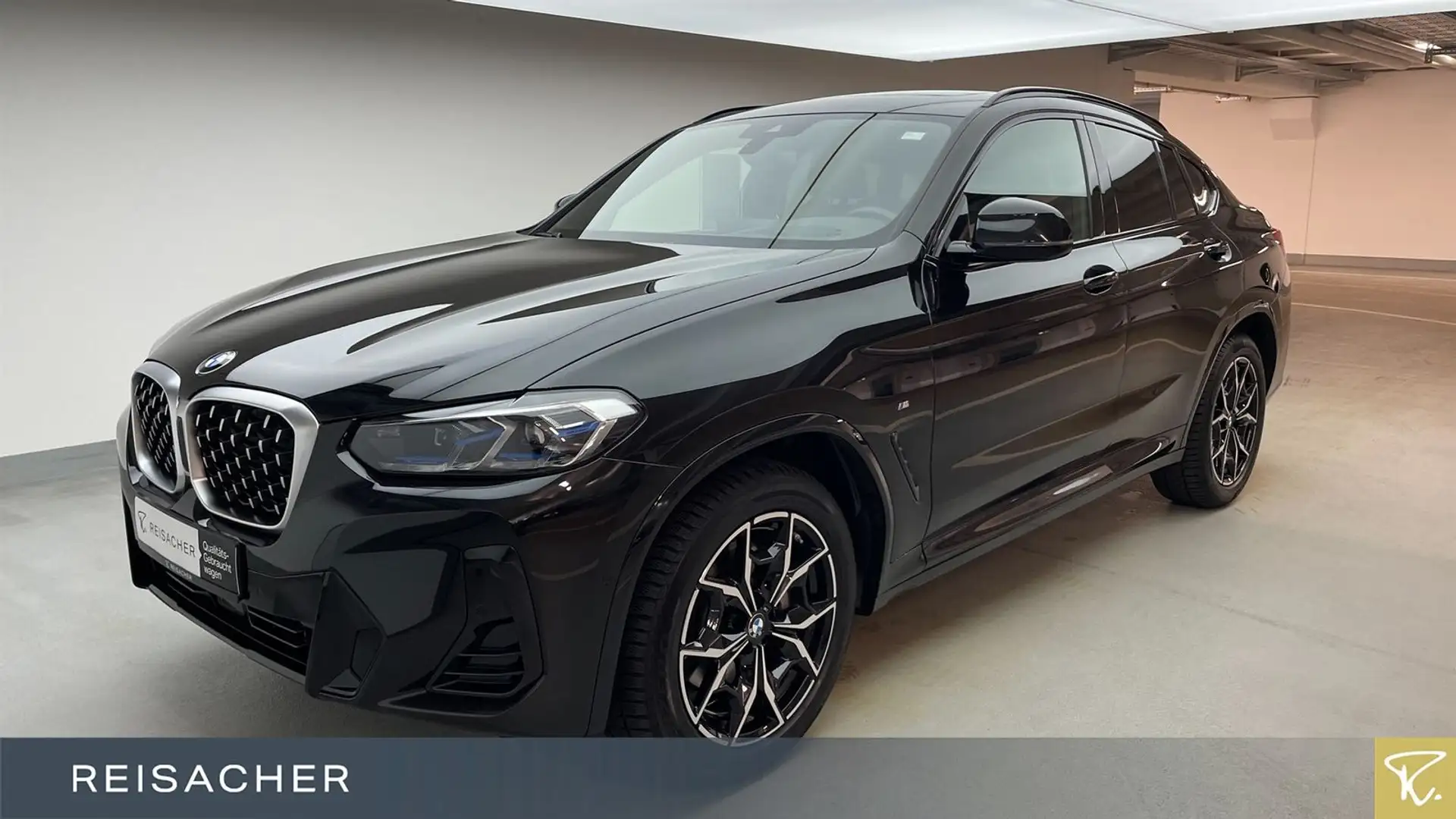 BMW X4 xDrive 30d A M-Sport,Pano,Standh,Leder,HUD Schwarz - 1