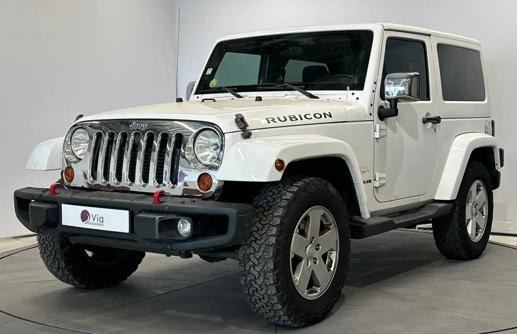 Jeep Wrangler 2.8 CRD 200 SAHARA ATTELAGE Blanc - 1
