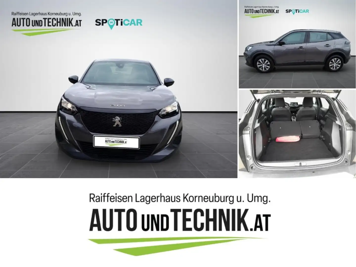 Peugeot 2008 ACTPK PT100 Grau - 1