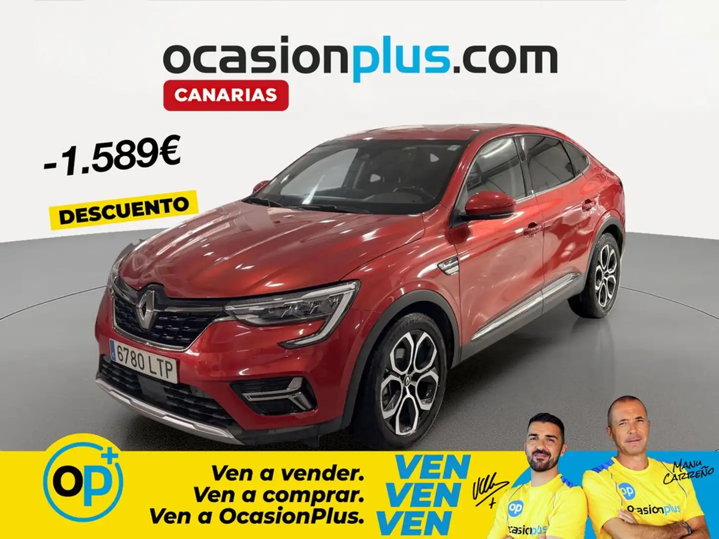 Renault Arkana 1.6 E-Tech Zen 105kW Rojo - 1