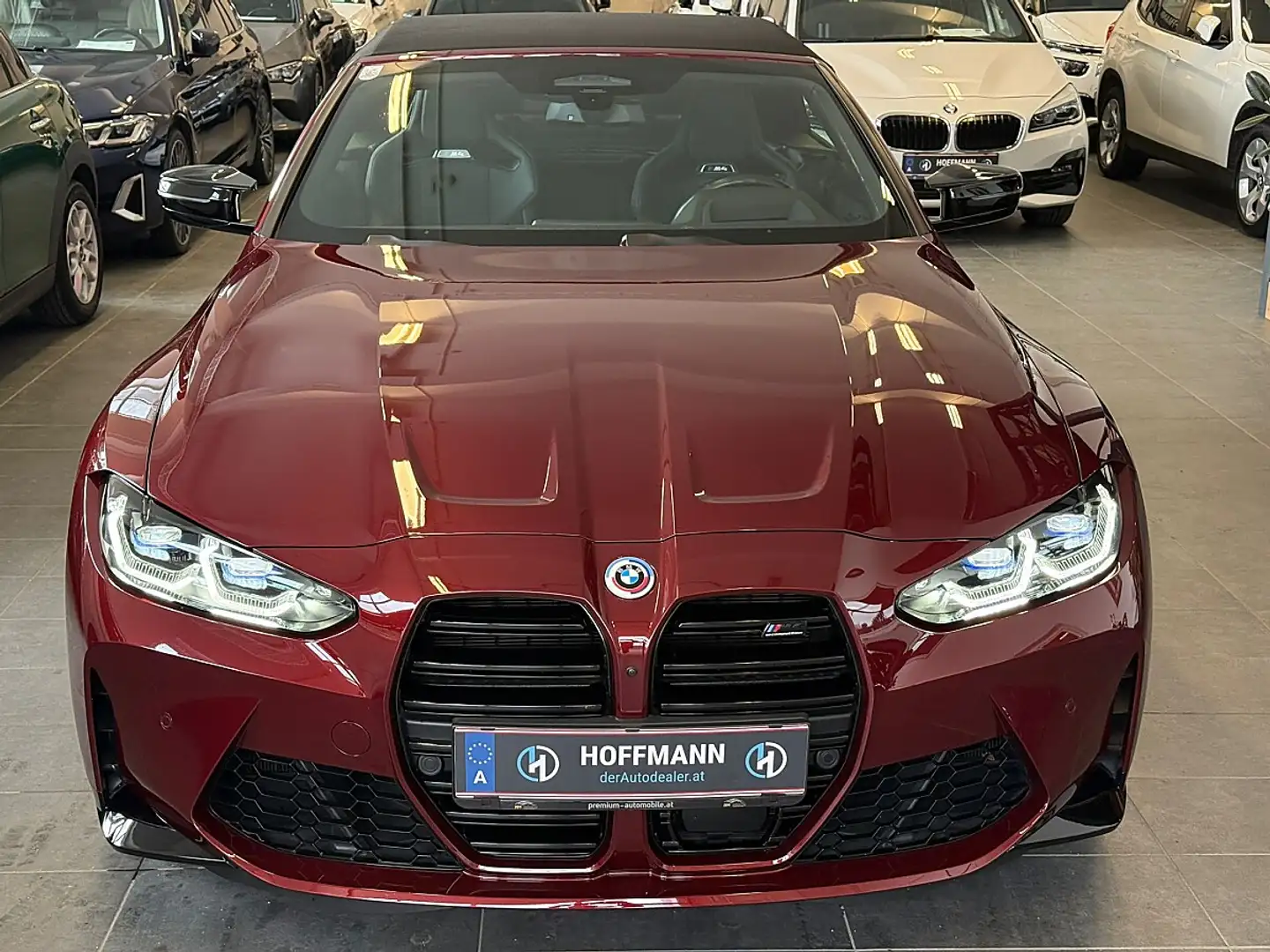BMW M4 Competition M xDrive Cabrio Aut. Carbonsitze, M... Rot - 2