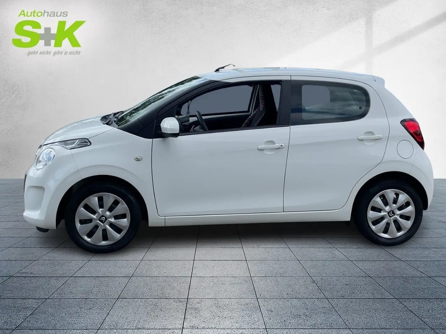 Citroen C1 Feel*Sitzheizung*Klima-Auto*Rückfahrkamera*** Weiß - 2