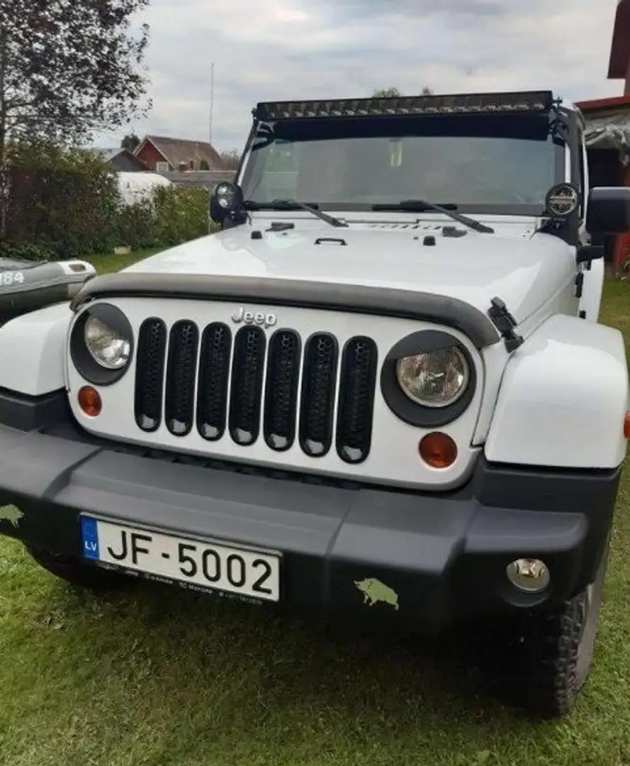 Jeep Wrangler Pequeño 197cv Automático de 5 Puertas Blanco - 1